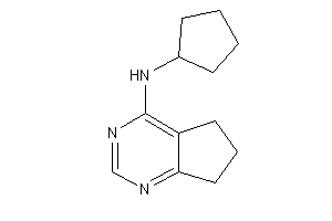 Cyclopentyl(6,7-dihydro-5H-cyclopenta[d]pyrimidin-4-yl)amine