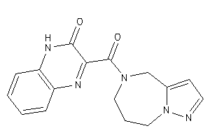 3-(4,6,7,8-tetrahydropyrazolo[1,5-a][1,4]diazepine-5-carbonyl)-1H-quinoxalin-2-one