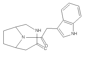 Image of 9-[2-(1H-indol-3-yl)acetyl]-4,9-diazabicyclo[4.2.1]nonan-3-one