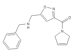 [5-[(benzylamino)methyl]isoxazol-3-yl]-(3-pyrrolin-1-yl)methanone