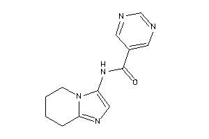 N-(5,6,7,8-tetrahydroimidazo[1,2-a]pyridin-3-yl)pyrimidine-5-carboxamide
