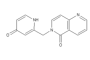 Image of 6-[(4-keto-1H-pyridin-2-yl)methyl]-1,6-naphthyridin-5-one