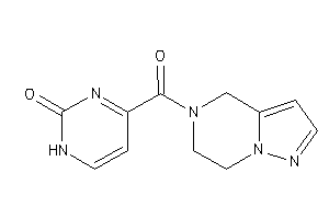 4-(6,7-dihydro-4H-pyrazolo[1,5-a]pyrazine-5-carbonyl)-1H-pyrimidin-2-one