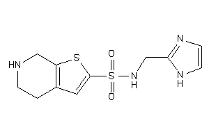 N-(1H-imidazol-2-ylmethyl)-4,5,6,7-tetrahydrothieno[2,3-c]pyridine-2-sulfonamide
