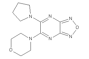 5-morpholino-6-pyrrolidino-furazano[3,4-b]pyrazine