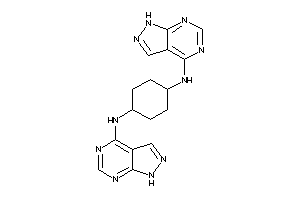 1H-pyrazolo[3,4-d]pyrimidin-4-yl-[4-(1H-pyrazolo[3,4-d]pyrimidin-4-ylamino)cyclohexyl]amine