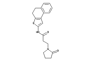 N-(4,5-dihydrobenzo[e]benzothiophen-2-yl)-3-(2-ketopyrrolidino)propionamide