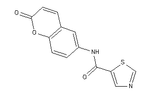 N-(2-ketochromen-6-yl)thiazole-5-carboxamide