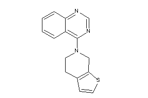 6-quinazolin-4-yl-5,7-dihydro-4H-thieno[2,3-c]pyridine