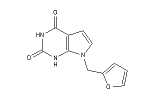 7-(2-furfuryl)-1H-pyrrolo[2,3-d]pyrimidine-2,4-quinone