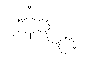 7-benzyl-1H-pyrrolo[2,3-d]pyrimidine-2,4-quinone