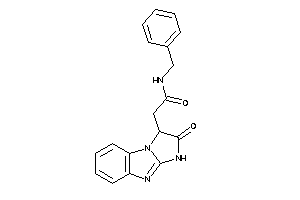 N-benzyl-2-(2-keto-1,3-dihydroimidazo[1,2-a]benzimidazol-1-yl)acetamide