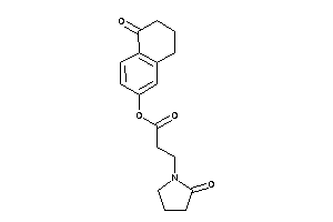 3-(2-ketopyrrolidino)propionic Acid (1-ketotetralin-6-yl) Ester