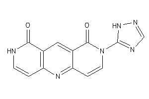 Image of 2-(1H-1,2,4-triazol-5-yl)-8H-pyrido[4,3-b][1,6]naphthyridine-1,9-quinone