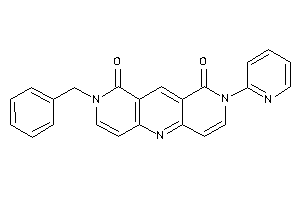 8-benzyl-2-(2-pyridyl)pyrido[4,3-b][1,6]naphthyridine-1,9-quinone