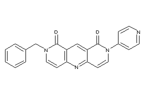 8-benzyl-2-(4-pyridyl)pyrido[4,3-b][1,6]naphthyridine-1,9-quinone