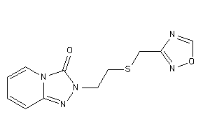 2-[2-(1,2,4-oxadiazol-3-ylmethylthio)ethyl]-[1,2,4]triazolo[4,3-a]pyridin-3-one