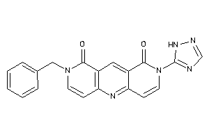 8-benzyl-2-(1H-1,2,4-triazol-5-yl)pyrido[4,3-b][1,6]naphthyridine-1,9-quinone