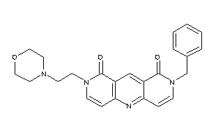 2-benzyl-8-(2-morpholinoethyl)pyrido[4,3-b][1,6]naphthyridine-1,9-quinone