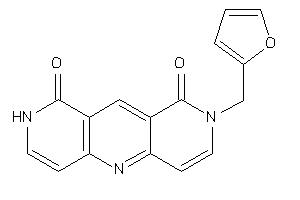 Image of 2-(2-furfuryl)-8H-pyrido[4,3-b][1,6]naphthyridine-1,9-quinone