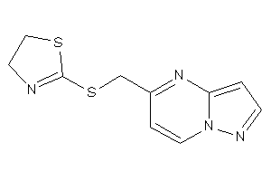 2-(pyrazolo[1,5-a]pyrimidin-5-ylmethylthio)-2-thiazoline