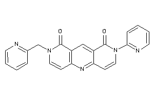 2-(2-pyridyl)-8-(2-pyridylmethyl)pyrido[4,3-b][1,6]naphthyridine-1,9-quinone