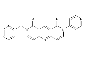 2-(4-pyridyl)-8-(2-pyridylmethyl)pyrido[4,3-b][1,6]naphthyridine-1,9-quinone