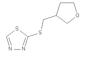 Image of 2-(tetrahydrofuran-3-ylmethylthio)-1,3,4-thiadiazole