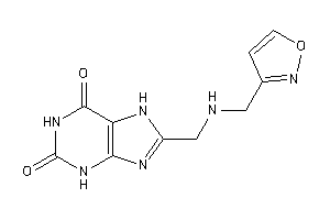 Image of 8-[(isoxazol-3-ylmethylamino)methyl]-7H-xanthine