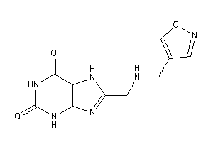 Image of 8-[(isoxazol-4-ylmethylamino)methyl]-7H-xanthine