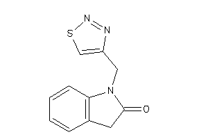 Image of 1-(thiadiazol-4-ylmethyl)oxindole
