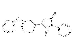 1-phenyl-3-(1,3,4,9-tetrahydro-$b-carbolin-2-yl)pyrrolidine-2,5-quinone