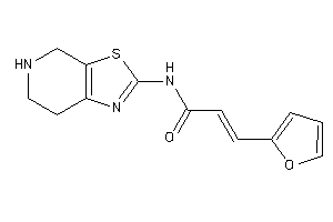 Image of 3-(2-furyl)-N-(4,5,6,7-tetrahydrothiazolo[5,4-c]pyridin-2-yl)acrylamide