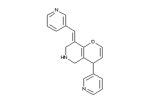 4-(3-pyridyl)-8-(3-pyridylmethylene)-4,5,6,7-tetrahydropyrano[3,2-c]pyridine