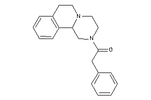 1-(1,3,4,6,7,11b-hexahydropyrazino[2,1-a]isoquinolin-2-yl)-2-phenyl-ethanone