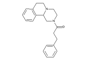 1-(1,3,4,6,7,11b-hexahydropyrazino[2,1-a]isoquinolin-2-yl)-3-phenyl-propan-1-one