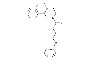 1-(1,3,4,6,7,11b-hexahydropyrazino[2,1-a]isoquinolin-2-yl)-4-phenoxy-butan-1-one