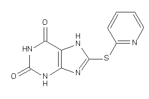 Image of 8-(2-pyridylthio)-7H-xanthine