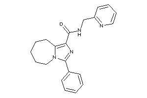 Image of 3-phenyl-N-(2-pyridylmethyl)-6,7,8,9-tetrahydro-5H-imidazo[1,5-a]azepine-1-carboxamide