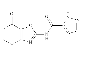 N-(7-keto-5,6-dihydro-4H-1,3-benzothiazol-2-yl)-1H-pyrazole-5-carboxamide