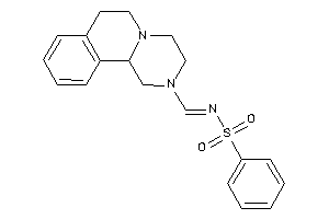 N-(1,3,4,6,7,11b-hexahydropyrazino[2,1-a]isoquinolin-2-ylmethylene)benzenesulfonamide