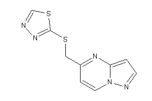 Image of 2-(pyrazolo[1,5-a]pyrimidin-5-ylmethylthio)-1,3,4-thiadiazole