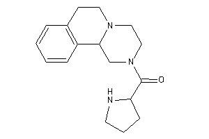 Image of 1,3,4,6,7,11b-hexahydropyrazino[2,1-a]isoquinolin-2-yl(pyrrolidin-2-yl)methanone