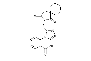 Image of 3-[(5-keto-4H-[1,2,4]triazolo[4,3-a]quinazolin-1-yl)methyl]-3-azaspiro[4.5]decane-2,4-quinone