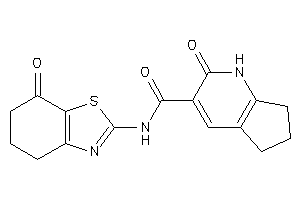 2-keto-N-(7-keto-5,6-dihydro-4H-1,3-benzothiazol-2-yl)-1,5,6,7-tetrahydro-1-pyrindine-3-carboxamide