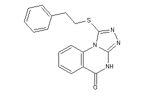 1-(phenethylthio)-4H-[1,2,4]triazolo[4,3-a]quinazolin-5-one