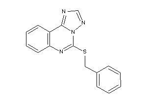 5-(benzylthio)-[1,2,4]triazolo[1,5-c]quinazoline
