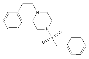 2-benzylsulfonyl-1,3,4,6,7,11b-hexahydropyrazino[2,1-a]isoquinoline
