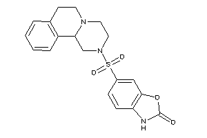 Image of 6-(1,3,4,6,7,11b-hexahydropyrazino[2,1-a]isoquinolin-2-ylsulfonyl)-3H-1,3-benzoxazol-2-one