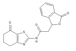 N-(7-keto-5,6-dihydro-4H-1,3-benzothiazol-2-yl)-2-phthalidyl-acetamide